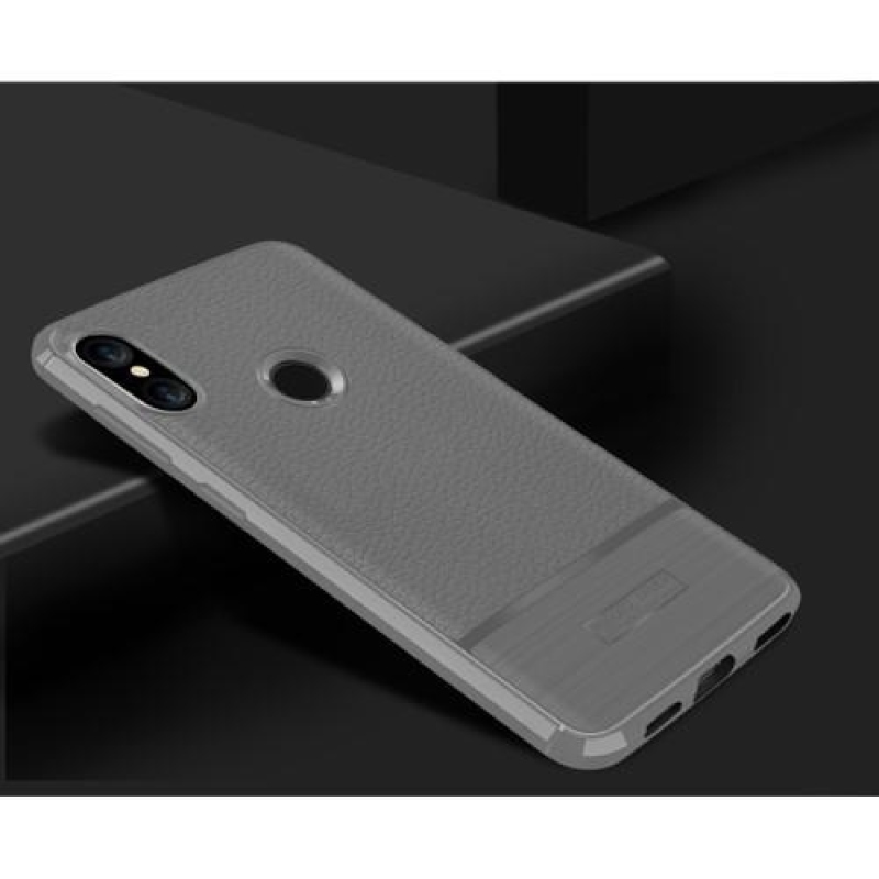 Litch tartós zselés borítás a Xiaomi Mi A2 Lite készülékhez - szürke