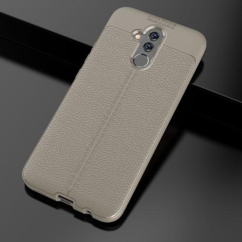 Litch tartós zselés tok Huawei Mate 20 Lite-hoz - szürke