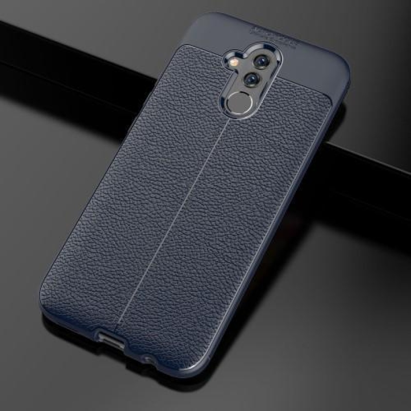 Litch tartós zselés tok Huawei Mate 20 Lite készülékhez - sötétkék