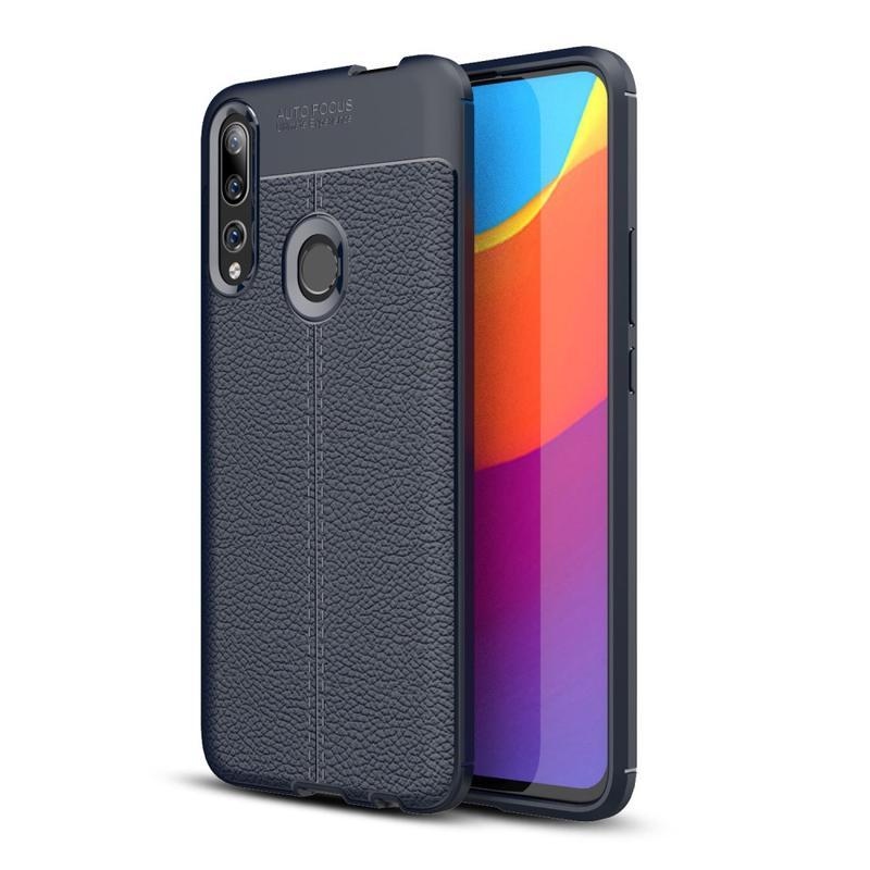 Litchi zselé ellenálló tok a Huawei P Smart Z-hez - sötétkék