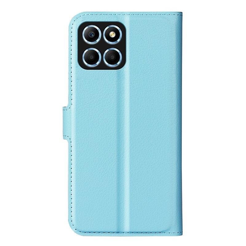 Litchi könyv tok a Honor X8 5G/Honor 70 Lite 5G készülékhez - kék