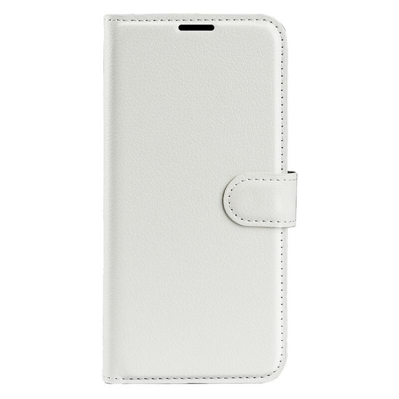 Litchi könyv tok a Huawei P60 Pro-hoz - fehér