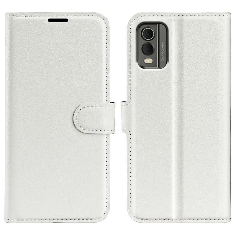 Litchi könyvtáska Nokia C32 készülékhez - fehér
