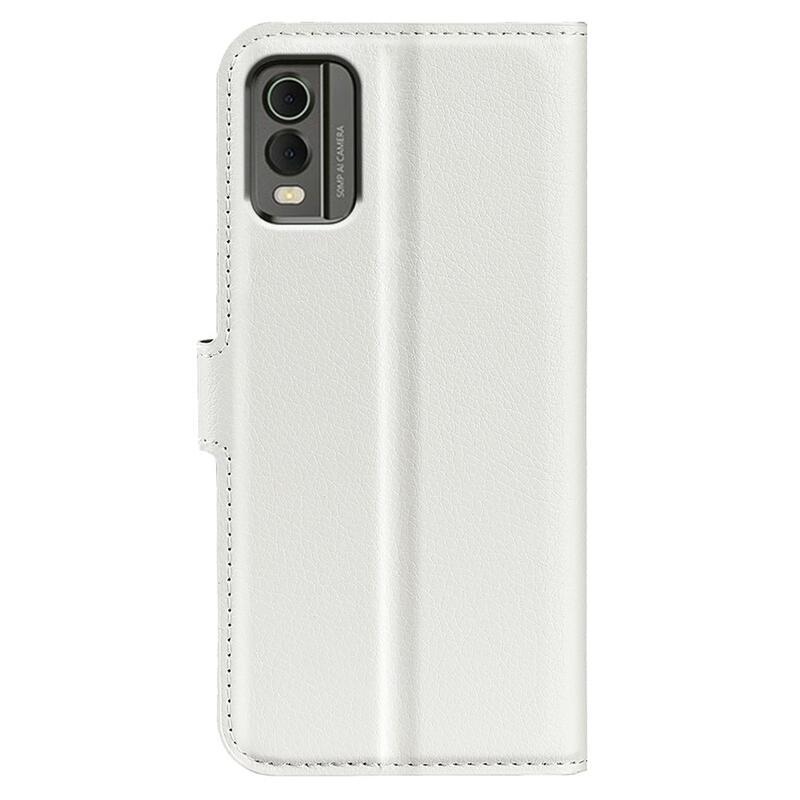 Litchi könyvtáska Nokia C32 készülékhez - fehér