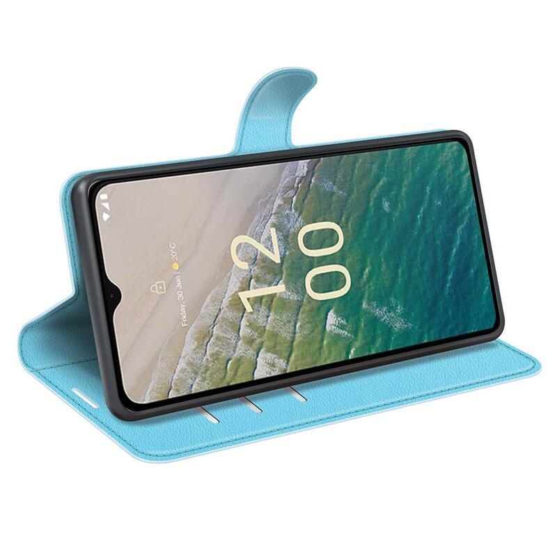 Litchi könyvtáska Nokia C32 készülékhez - kék