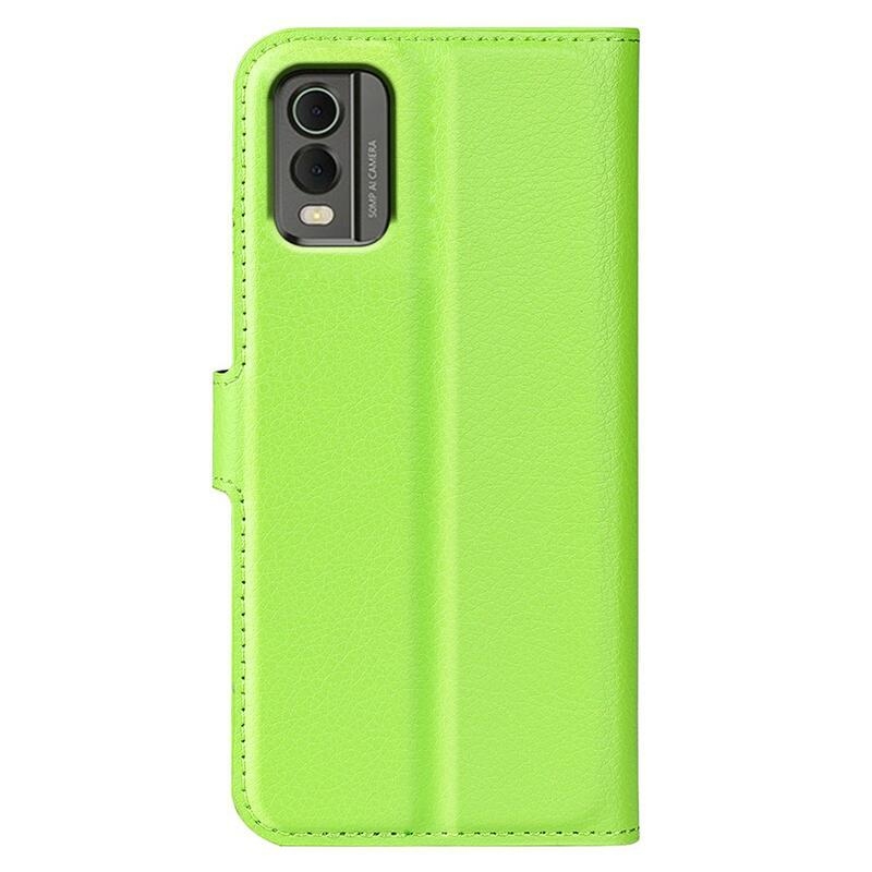 Litchi könyvtáska Nokia C32 készülékhez - zöld