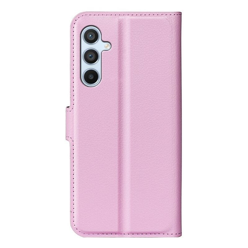 Litchi könyv tok Samsung Galaxy A54 5G - rózsaszínű