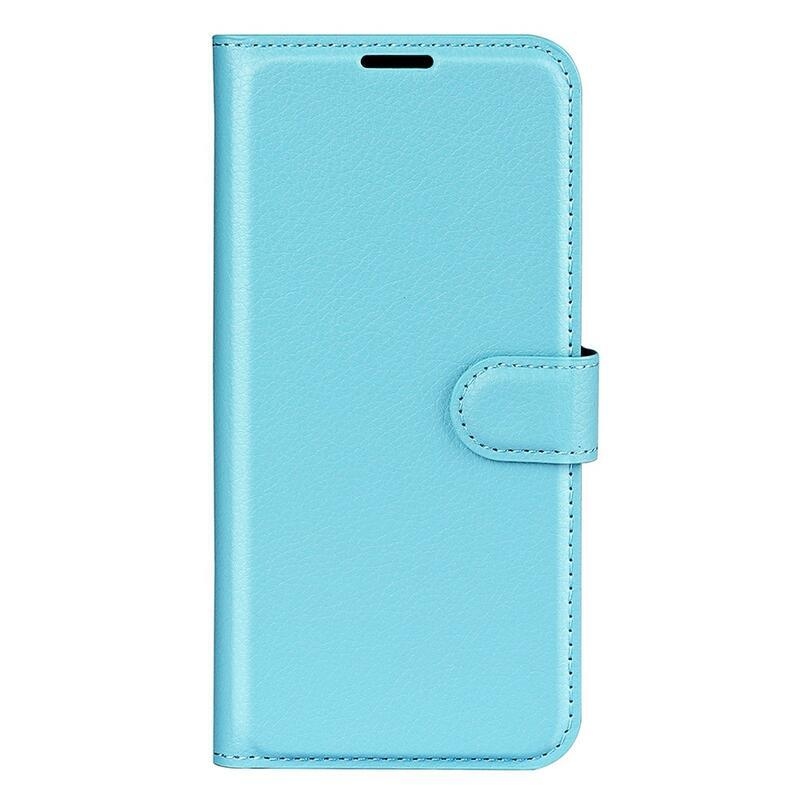 Litchi könyv tok Xiaomi Redmi 10A - kék