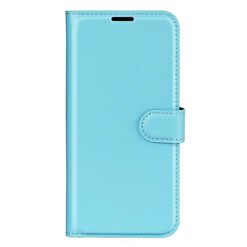 Litchi könyv tok Xiaomi Redmi 12C-hez - kék