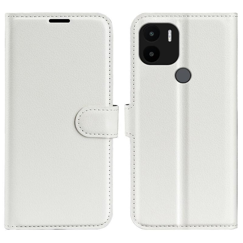 Litchi könyv tok Xiaomi Redmi A1+/A2+ - fehér