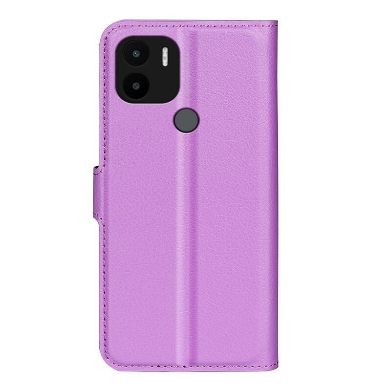 Litchi könyv tok Xiaomi Redmi A1+/A2+ - lila