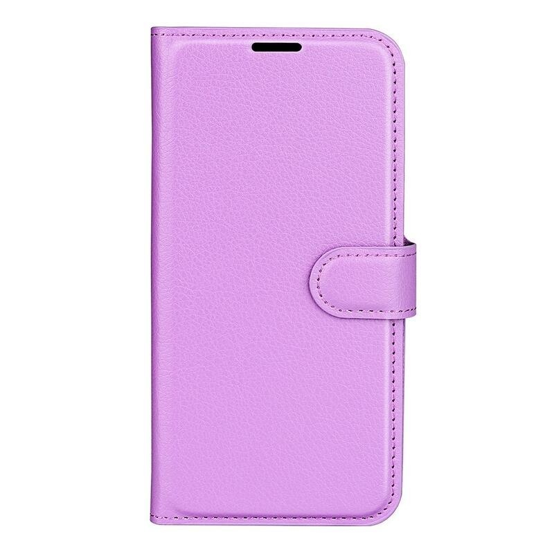 Litchi könyv tok Xiaomi Redmi A1+/A2+ - lila