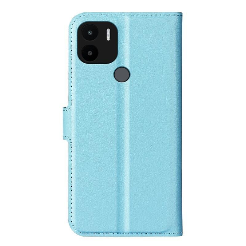 Litchi könyv tok Xiaomi Redmi A1+/A2+ - kék