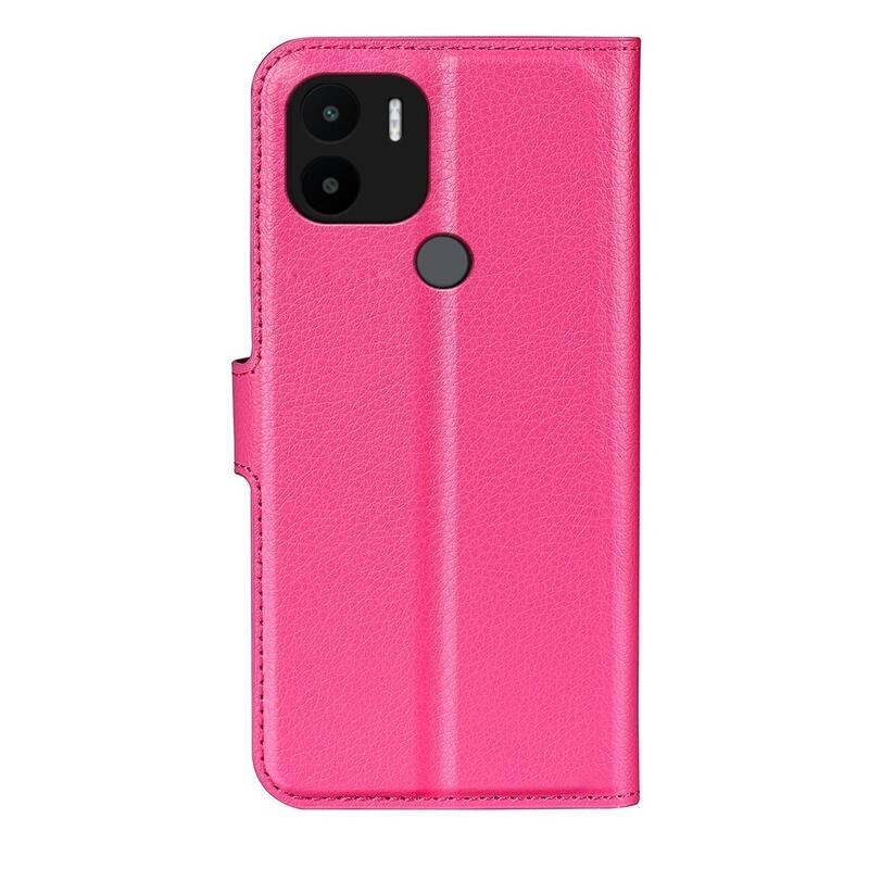 Litchi könyv tok Xiaomi Redmi A1+/A2+ - rózsa