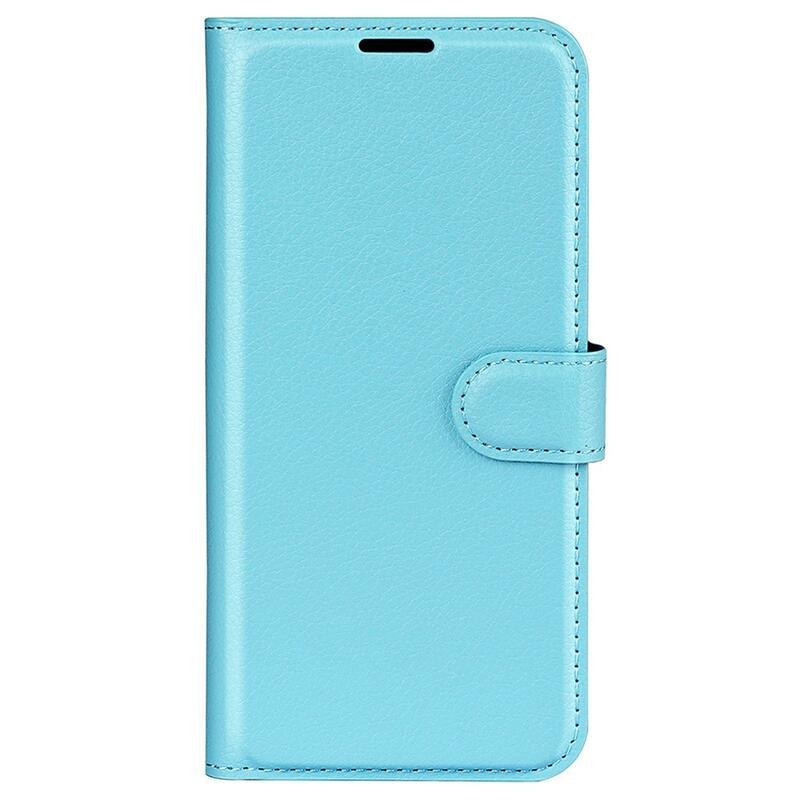 Litchi könyv tok Xiaomi Redmi Note 12 4G - kék