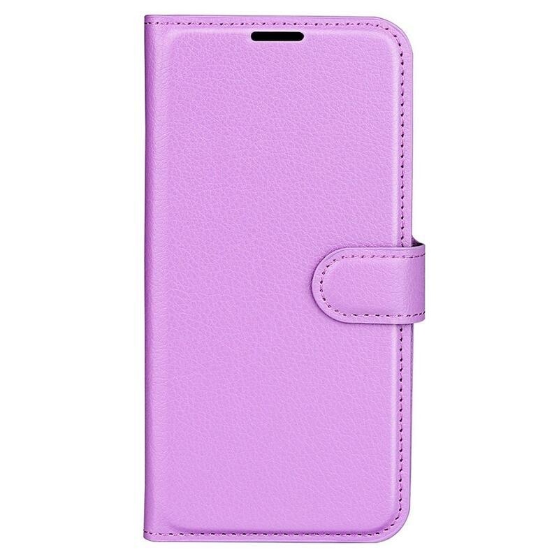Litchi könyv tok a Xiaomi Redmi Note 12 5G/Poco X5 5G számára - lila