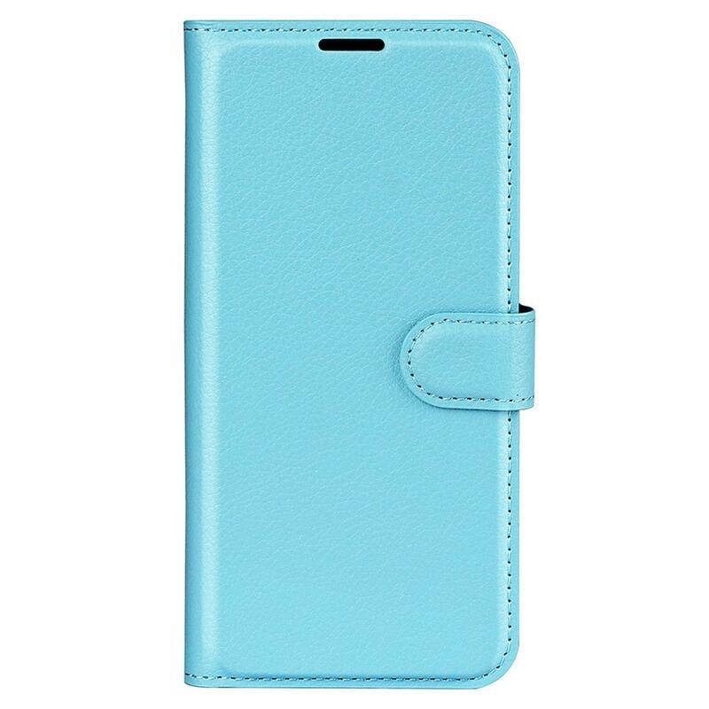 Litchi könyv tok Xiaomi Redmi Note 12 5G/Poco X5 5G - kék