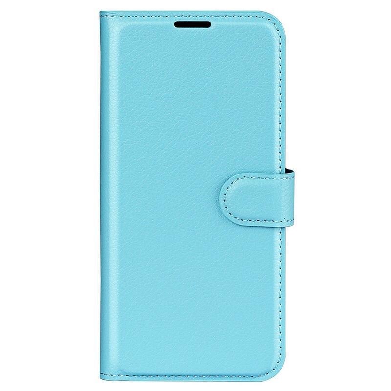 Litchi könyv tok Xiaomi Redmi Note 12 Pro 5G/Poco X5 Pro 5G - kék