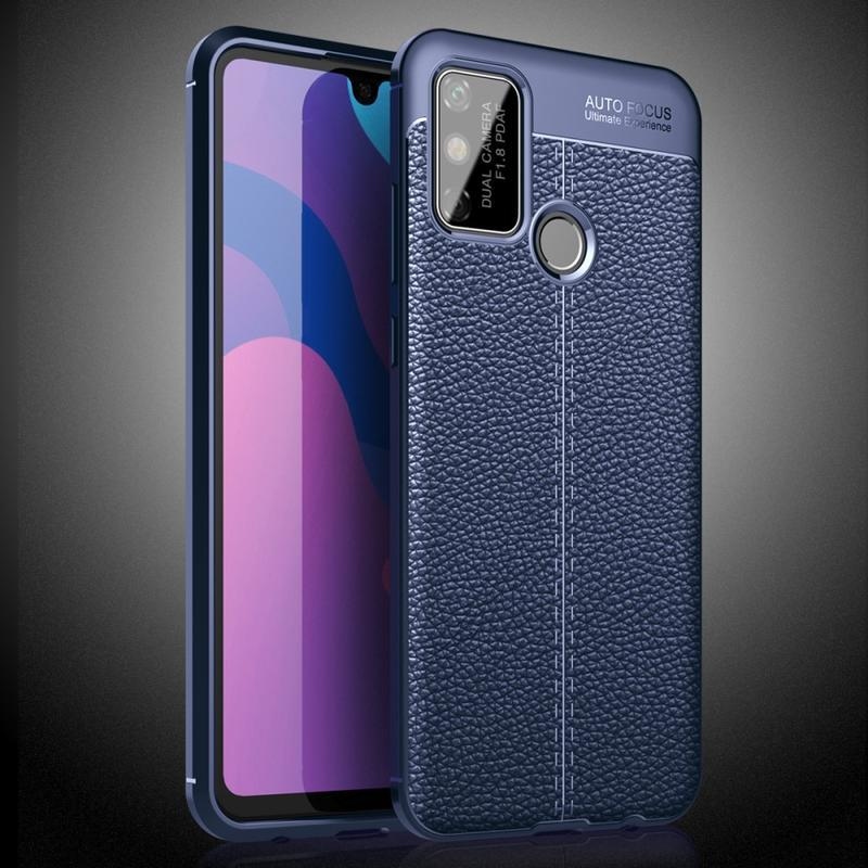 Litchi tartós zselés tok Honor 9A - kék