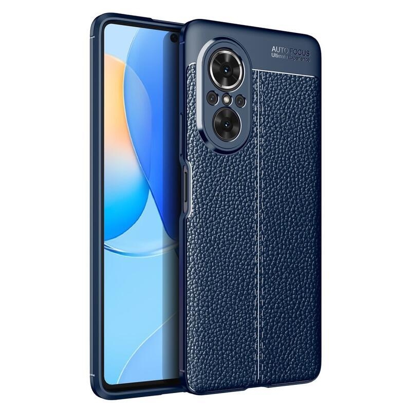 Litchi tartós zselés tok Huawei Nova 9 SE-hez - kék