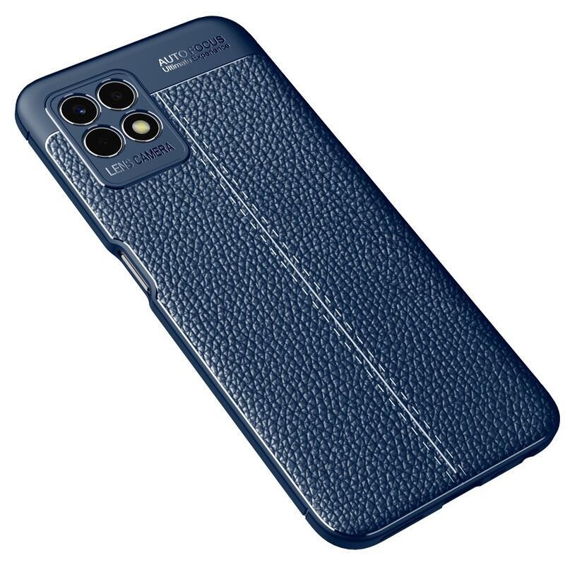 Litchi tartós gél tok a Realme 8i készülékhez - kék