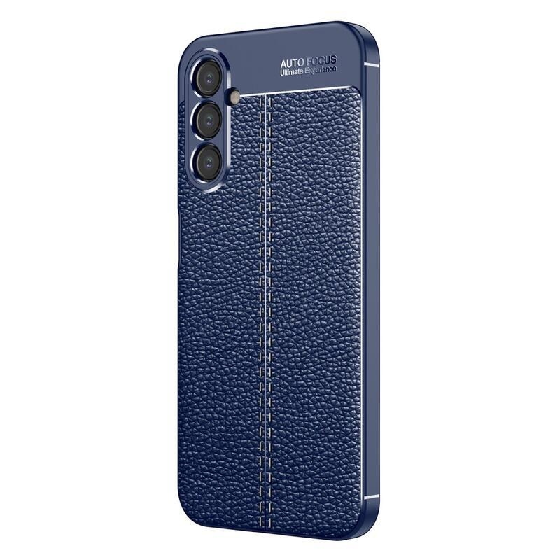 Litchi tartós zselés tok Samsung Galaxy A14 4G/5G - kék