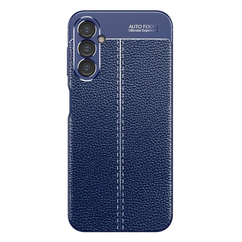 Litchi tartós zselés tok Samsung Galaxy A14 4G/5G - kék