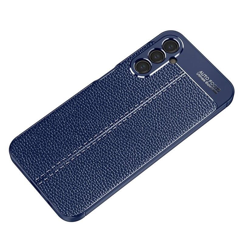 Litchi tartós zselés tok Samsung Galaxy A14 4G/5G - kék