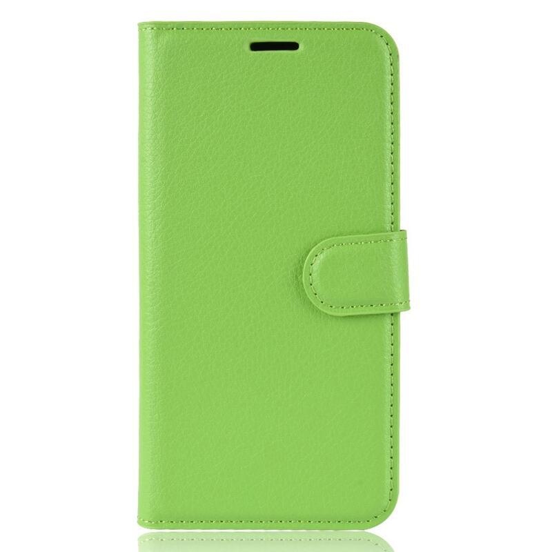 Litchi pénztárca tok Huawei P30 Pro-hoz - zöld