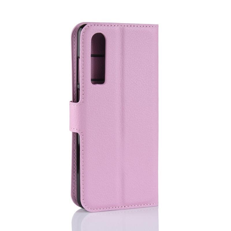 Litchi pénztárca tok Huawei P30-hoz - rózsaszín