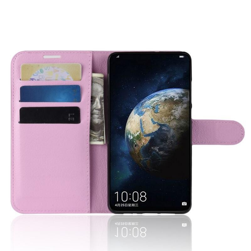 Litchi pénztárca tok Huawei P30-hoz - rózsaszín
