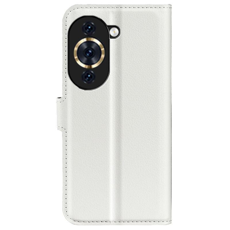 Litchi pénztárca tok a Huawei Nova 10 készülékhez - fehér