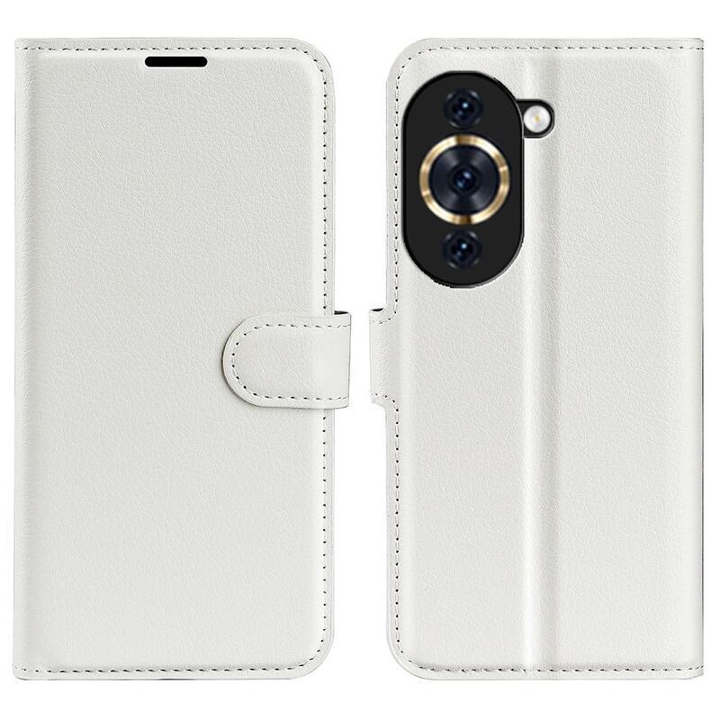 Litchi pénztárca tok a Huawei Nova 10 készülékhez - fehér