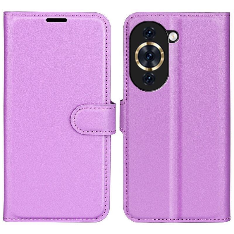Litchi pénztárca tok Huawei Nova 10 - lila