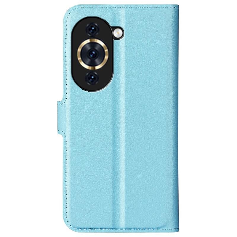 Litchi pénztárca tok Huawei Nova 10 - kék