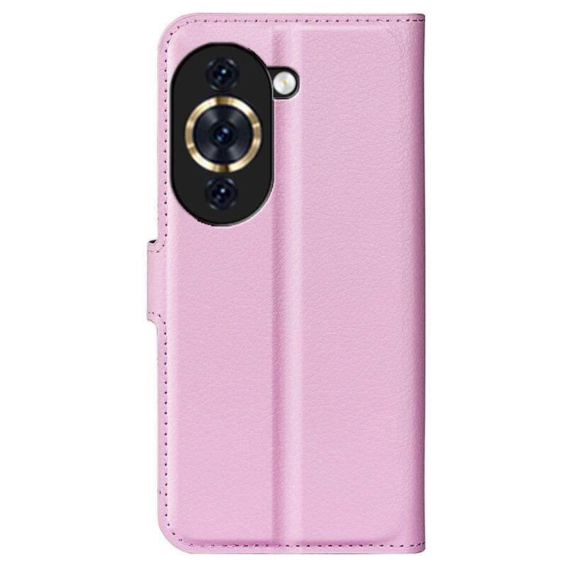 Litchi pénztárca tok Huawei Nova 10 - rózsaszín