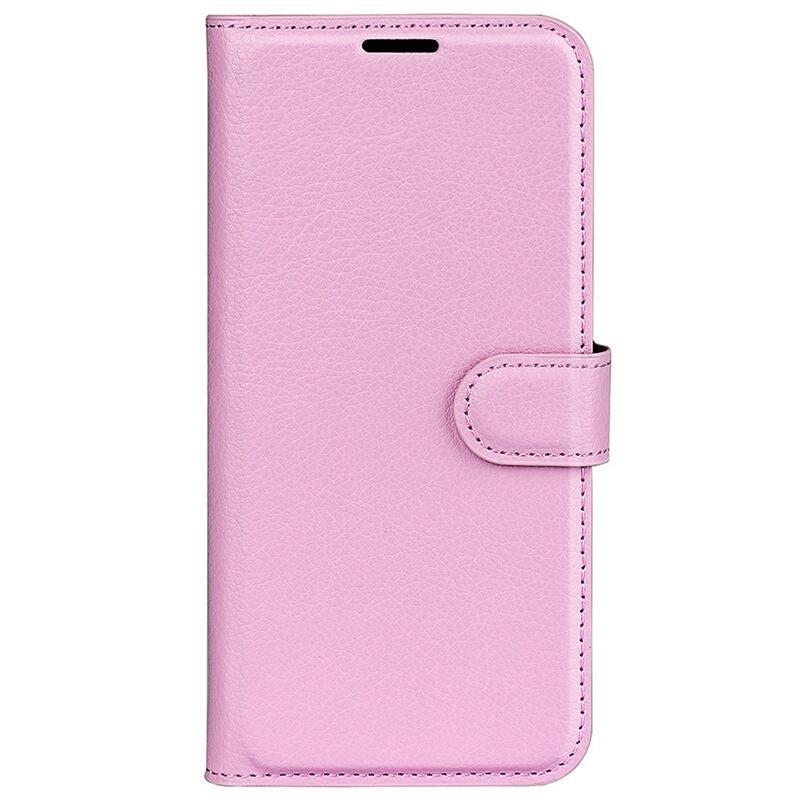 Litchi pénztárca tok Huawei Nova 10 - rózsaszín