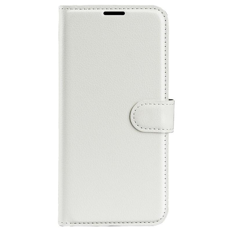 Litchi pénztárca tok Xiaomi Redmi Note 11 Pro 4G/5G - fehér