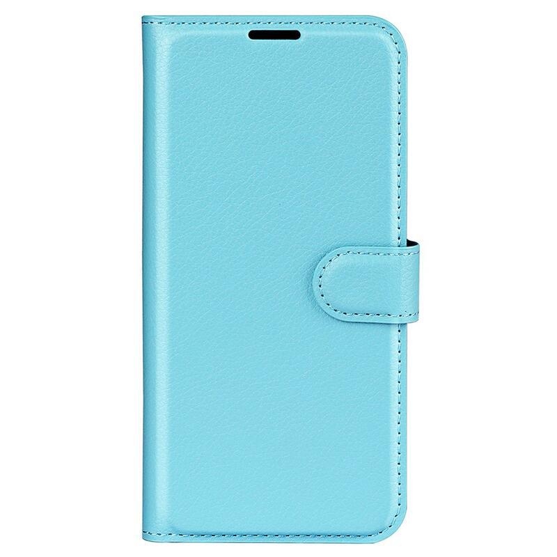 Litchi PU bőr pénztárca tok Xiaomi Redmi Note 11 4G/Note 11S 4G - kék