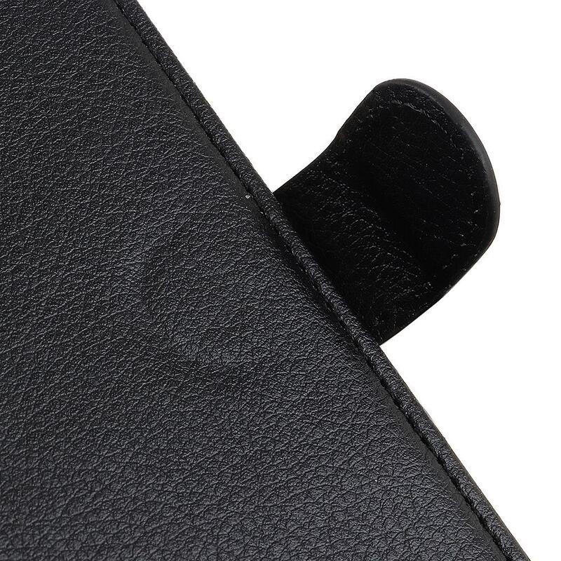 Litchie könyv tok Samsung Galaxy Xcover 6 Pro készülékhez - fekete