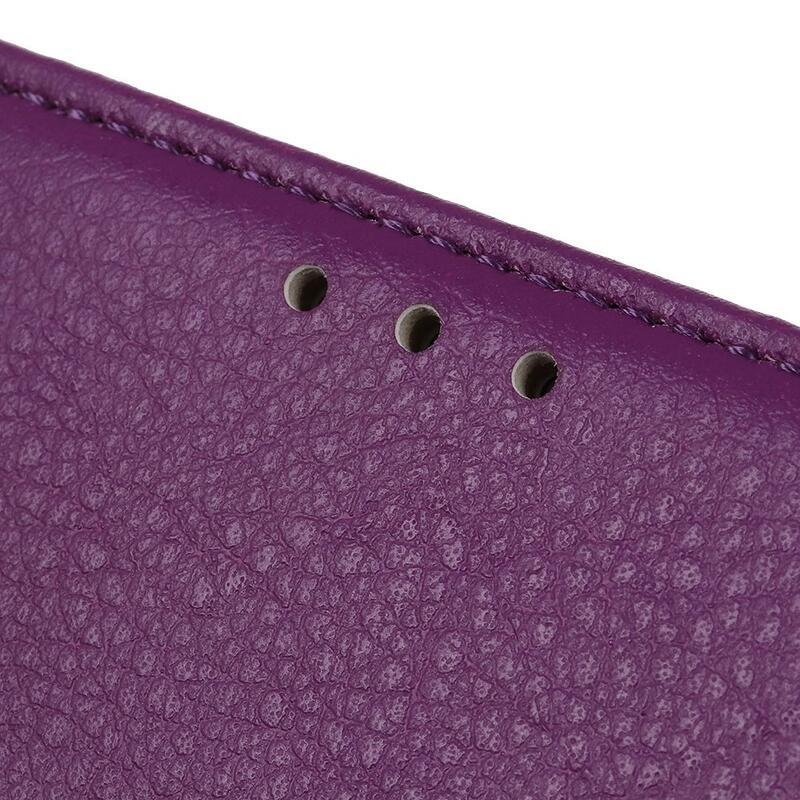 Litchie könyv tok Samsung Galaxy Xcover 6 Pro készülékhez - lila