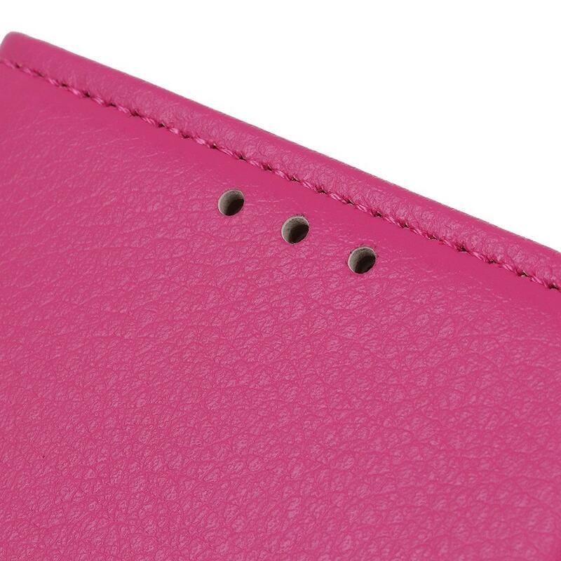 Litchie könyv tok Samsung Galaxy Xcover 6 Pro készülékhez - rózsaszínű