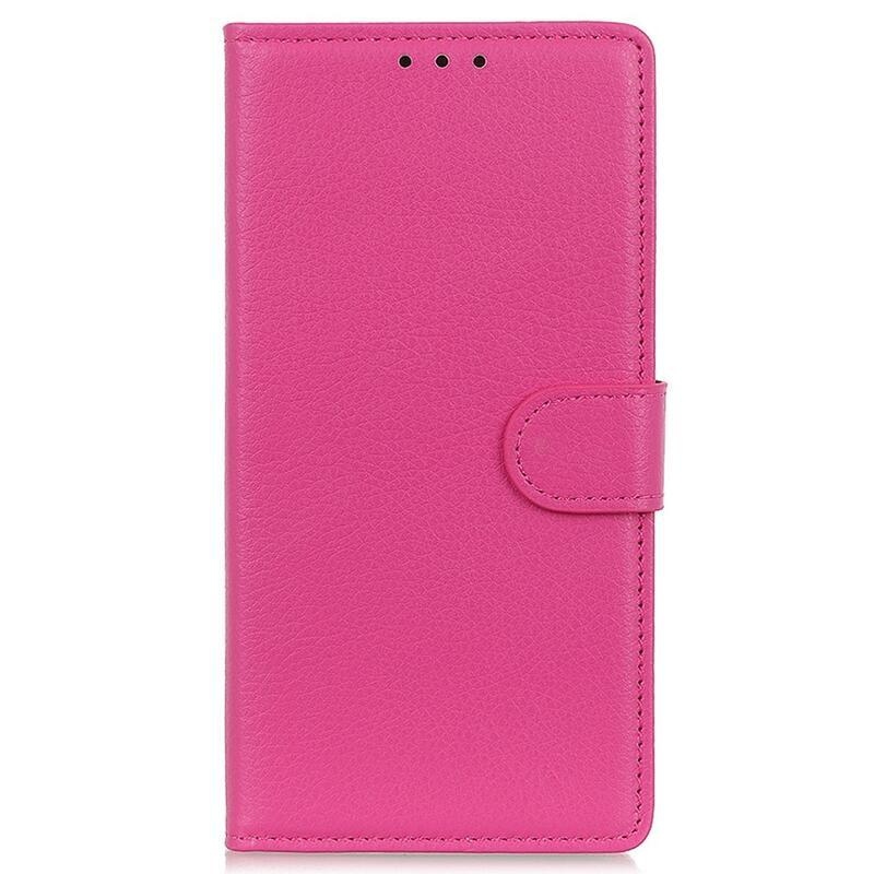 Litchie könyv tok Samsung Galaxy Xcover 6 Pro készülékhez - rózsaszínű