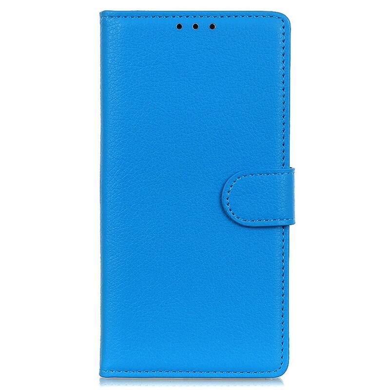 Litchie könyv tok a Xiaomi Redmi Note 12S-hez - kék