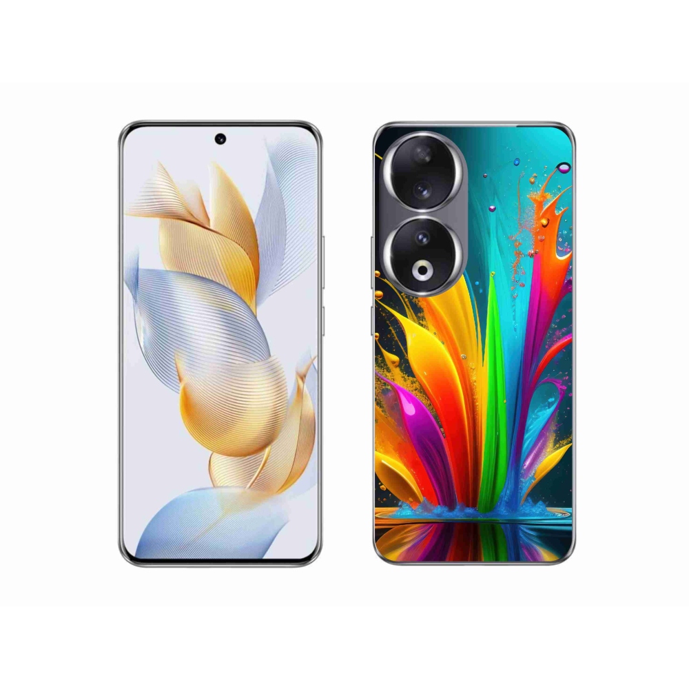 Zselés borítás mmCase a Honor 90-hez - absztrakt motívum 1