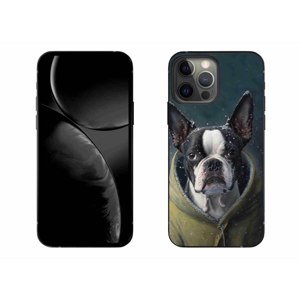 Zselés borítás mmCase iPhone 13 Pro Max készülékhez - bulldog