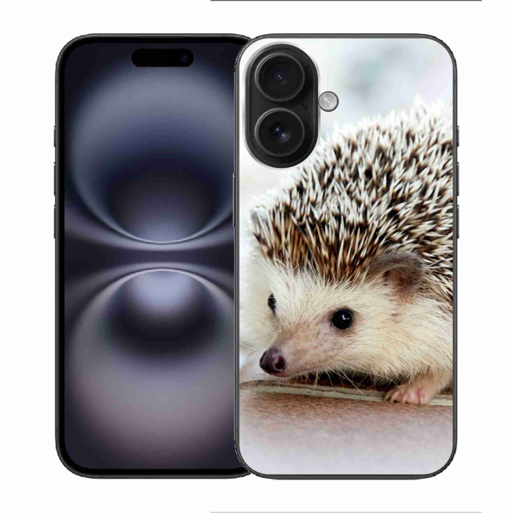 Zselés borítás mmCase iPhone 16 készülékhez - süni