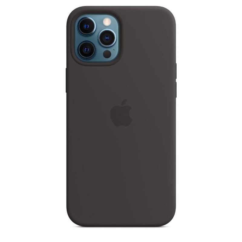 MHLG3ZE/A Apple szilikon borító, beleértve a. Magsafe iPhone 12 Pro Max készülékhez Fekete