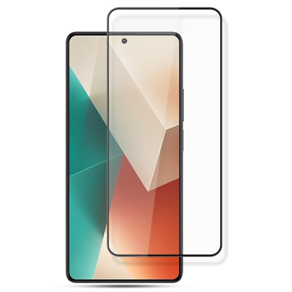 AMS teljes képernyő edzett üveg a Xiaomi Redmi Note 13 5G-nél