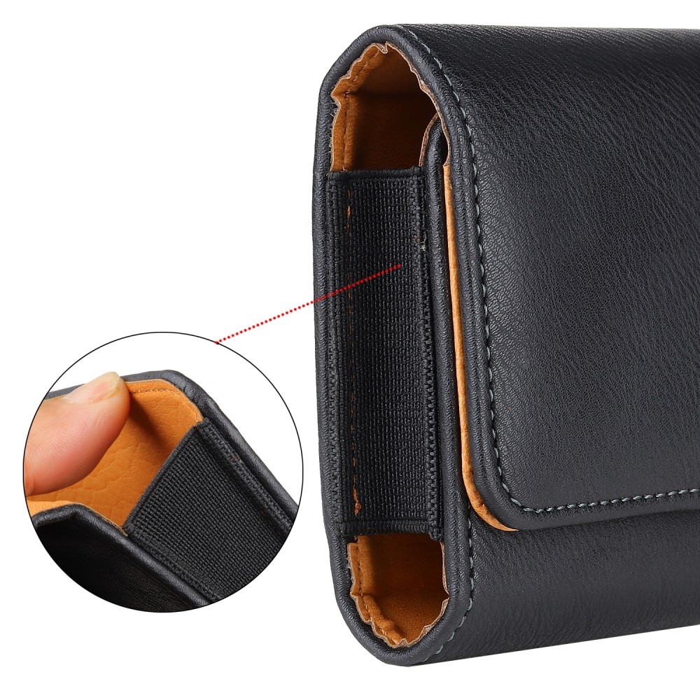 Holster univerzális övtáska 185 x 100 x 25 mm - fekete